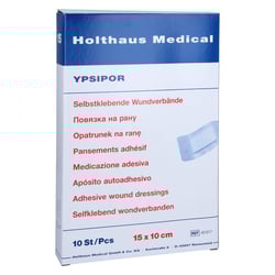 Wundverband Ypsipor Steril 10x15 cm