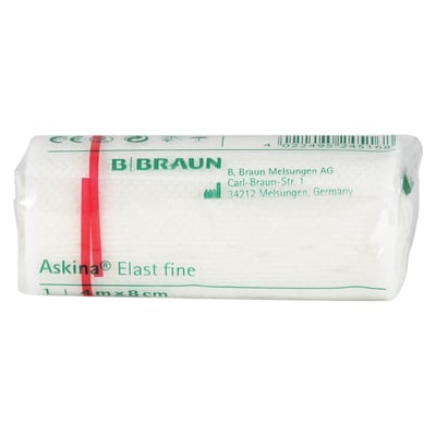 Askina Elast Fine 4mX8 cm cellophaniert Produktbild 1