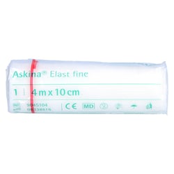 Askina Elast Fine Binde 10 cmx4 m cellophaniert