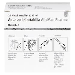 Aqua ad iniectabilia Plastik