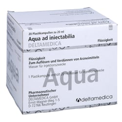 Aqua ad iniectabilia Plastik