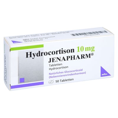 Hydrocortison 10 mg Jenapharm Produktbild 1