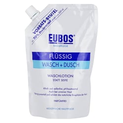 Eubos flüssigblau Vorratsbeutel