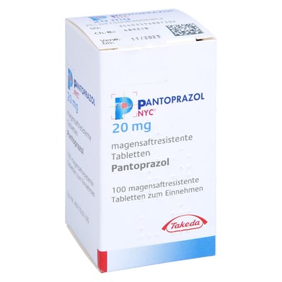 Pantoprazol NYC 20 mg