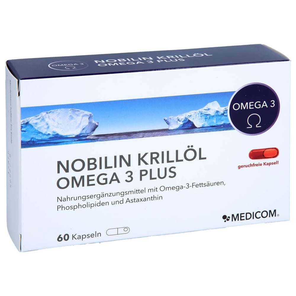 Nobilin Krillöl Omega-3 Plus Kapseln