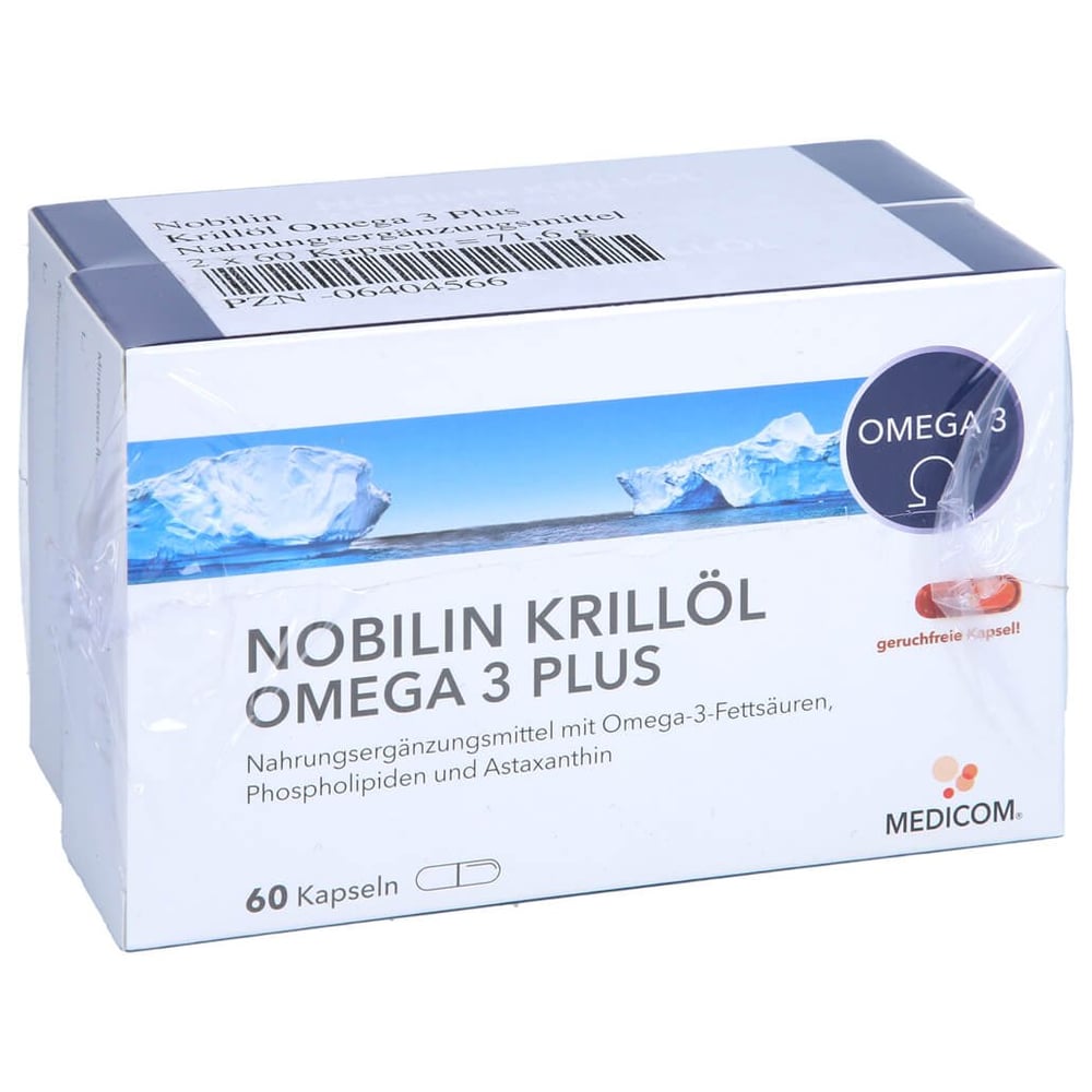 Nobilin Krillöl Omega-3 Plus Kapseln