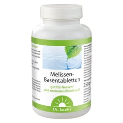 Dr. Jacob's Melissen-Basentabletten B-Vitamine Mineralstoffe