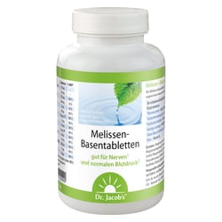 Dr. Jacob's Melissen-Basentabletten B-Vitamine Mineralstoffe