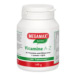 Megamax Vitamine A-Z+Q10+Lutein Tabletten Produktbild 1