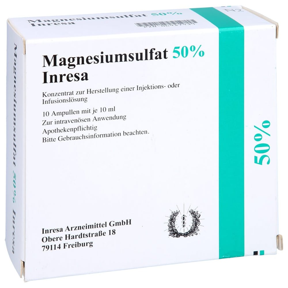 Magnesiumsulfat 50 % Inresa