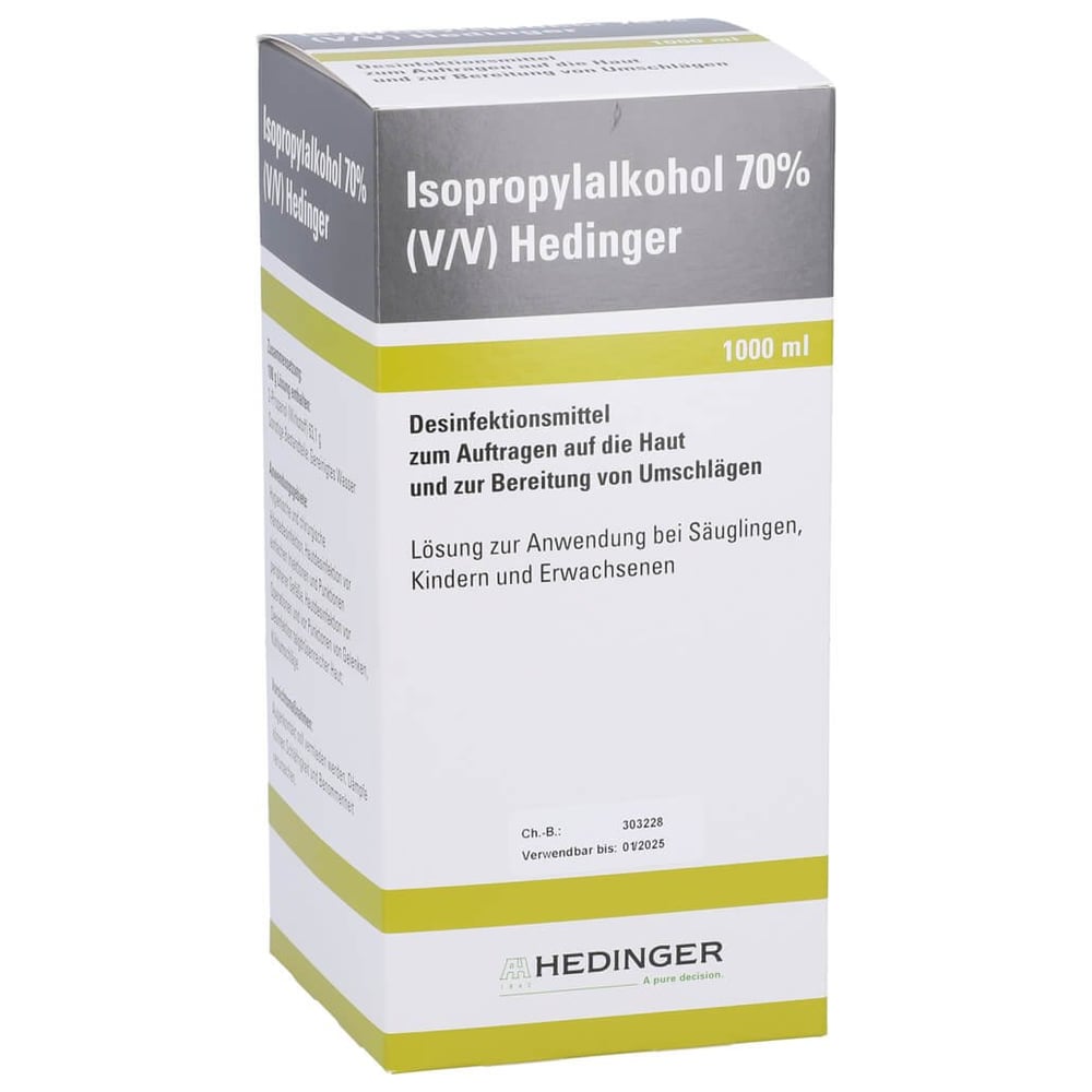 Isopropylalkohol 70% Hedinger