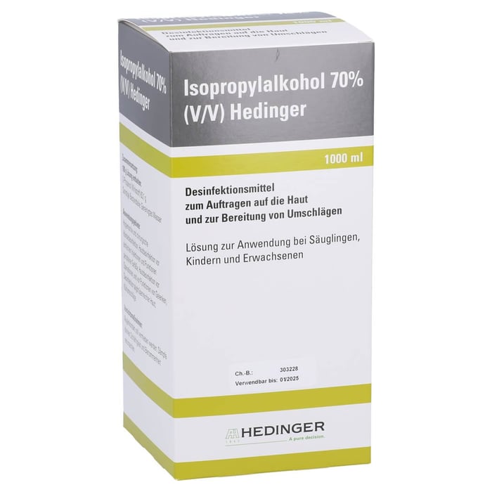 Isopropylalkohol 70% Hedinger