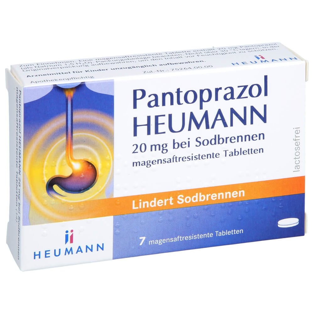 Pantoprazol Heumann 20 mg bei Sodbrennen