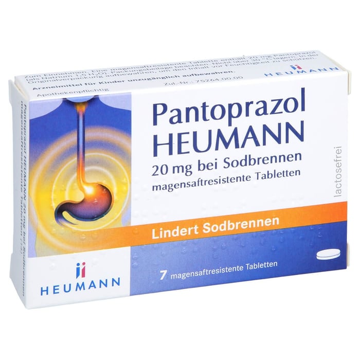 Pantoprazol Heumann 20mg bei Sodbrennen