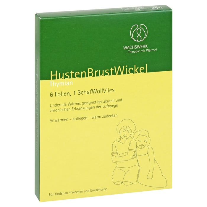 Husten-Brust-Wickel Thymian Wachswerk