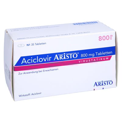 Aciclovir Aristo 800 mg