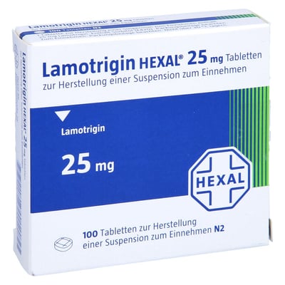 Lamotrigin HEXAL 25 mg suspendierbare Tabletten