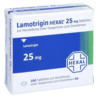 Lamotrigin HEXAL 25 mg suspendierbare Tabletten