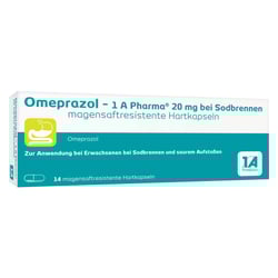 Omeprazol-1A Pharma 20 mg bei Sodbrennen