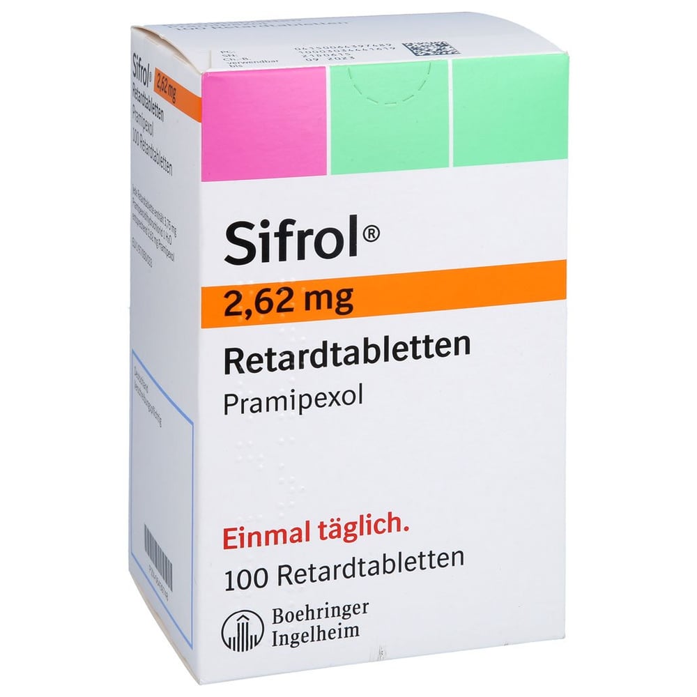 Sifrol 2,62mg