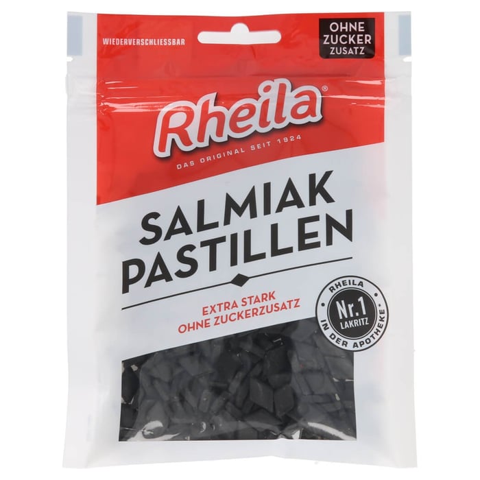Rheila Salmiak Pastillen zuckerfrei