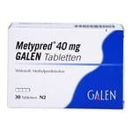 Metypred 40 mg Galen Produktbild 2