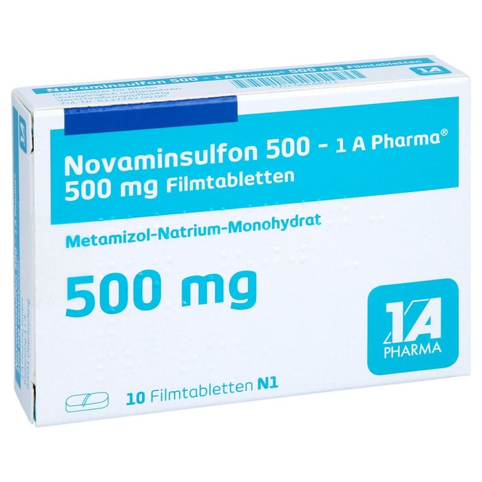 NOVAMINSULFON 500-1A Pharma Filmtabletten