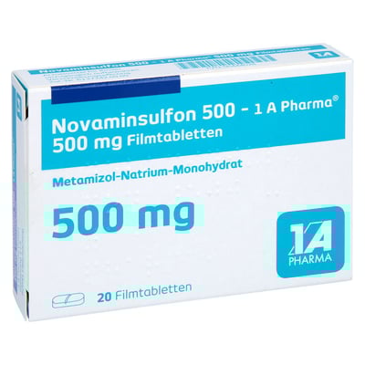 NOVAMINSULFON 500-1A Pharma Filmtabletten