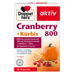 Doppelherz Cranberry + Kürbis