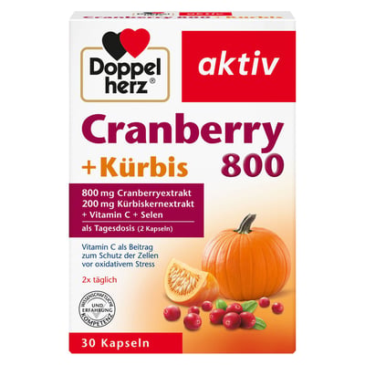 Doppelherz Cranberry + Kürbis