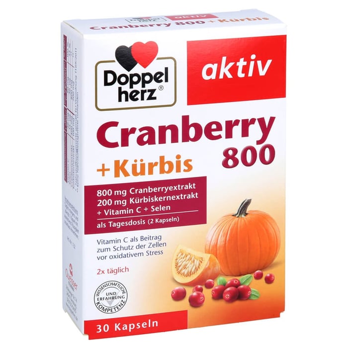 Doppelherz Cranberry + Kürbis