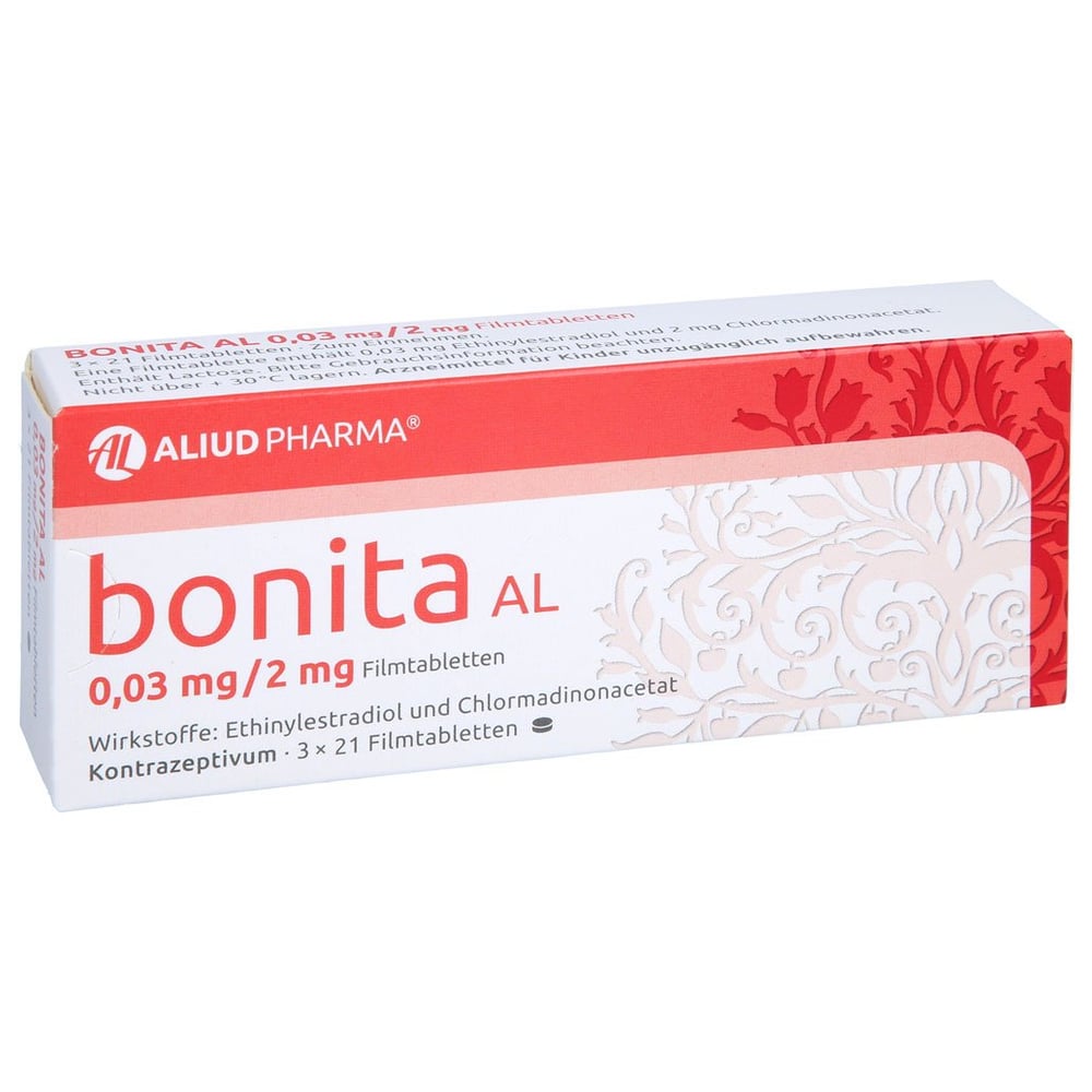 Bonita AL 0,03 mg/2 mg