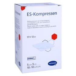 ES-Kompressen steril 5x5 cm 12fach Großpackung