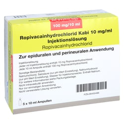 Ropivacainhydrochlorid Kabi 10 mg/ml