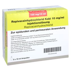 Ropivacainhydrochlorid Kabi 10mg/ml