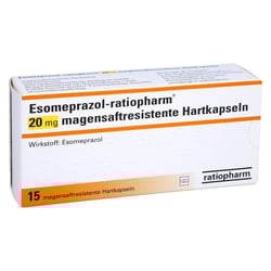 Esomeprazol-ratiopharm 20 mg