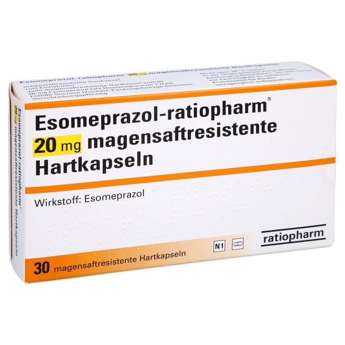 Esomeprazol-ratiopharm 20mg