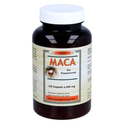 Maca Kapseln 850 mg Macawurzelpulver aus Ökoanbau