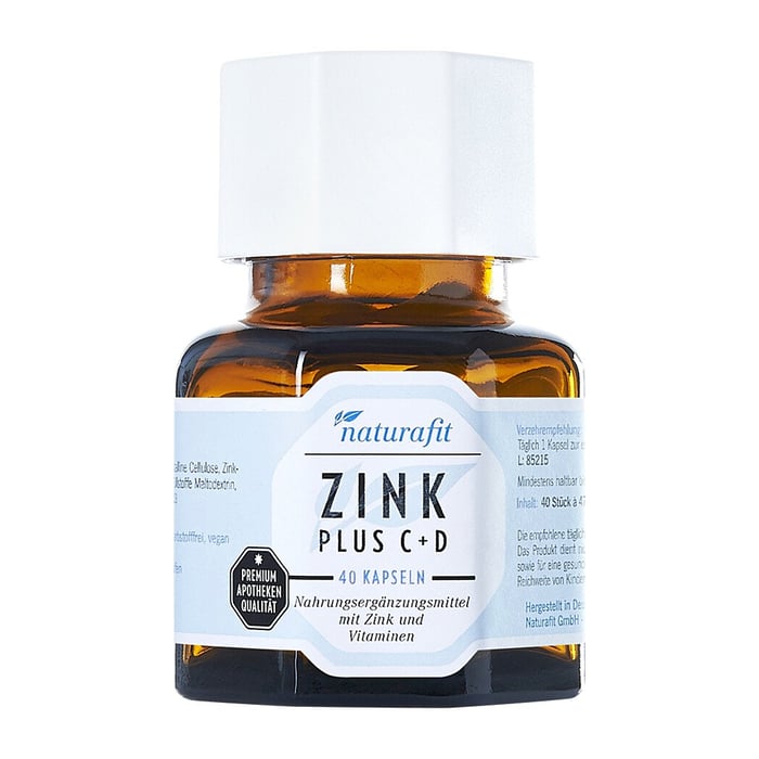Naturafit Zink Plus C + D
