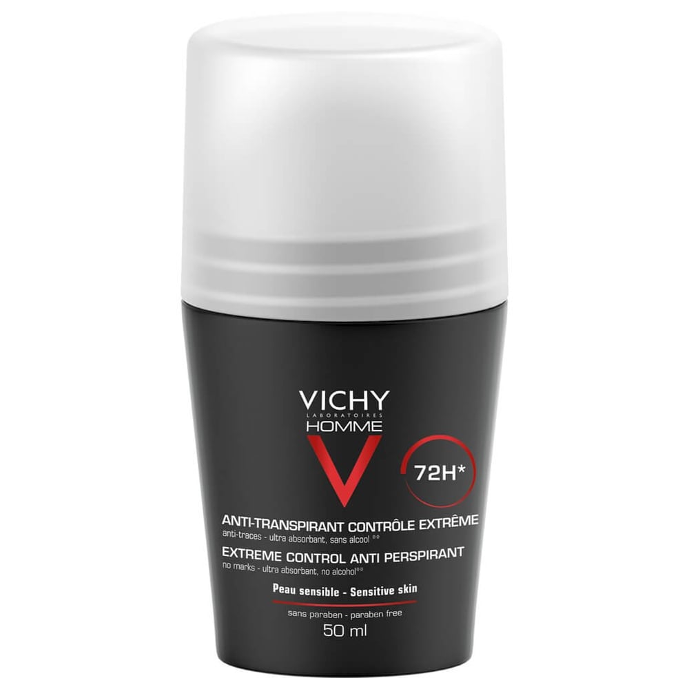 Vichy Homme Anti-Transpirant Roll-On Extreme Control 72h