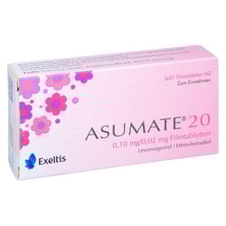 Asumate 20 0,10 mg/0,02 mg Filmtabletten