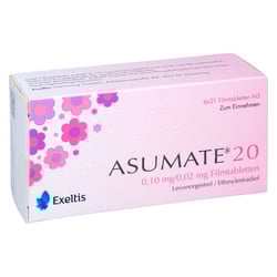 Asumate 20 0,10 mg/0,02 mg Filmtabletten