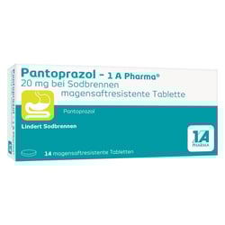 Pantoprazol-1A Pharma 20 mg bei Sodbrennen