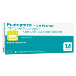 Pantoprazol-1A Pharma 20 mg bei Sodbrennen