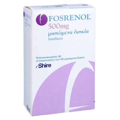 Fosrenol 500 mg Kautabletten Produktbild 1