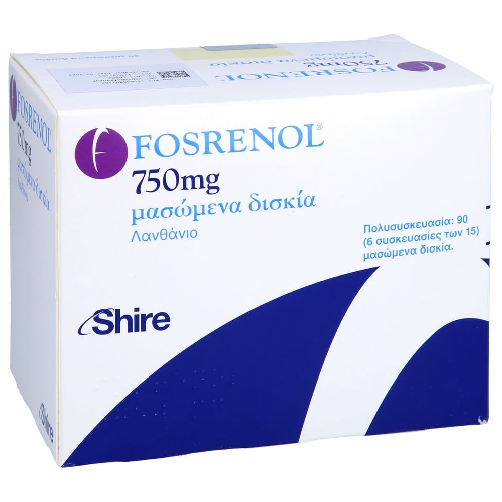 Fosrenol 750mg Kautabletten