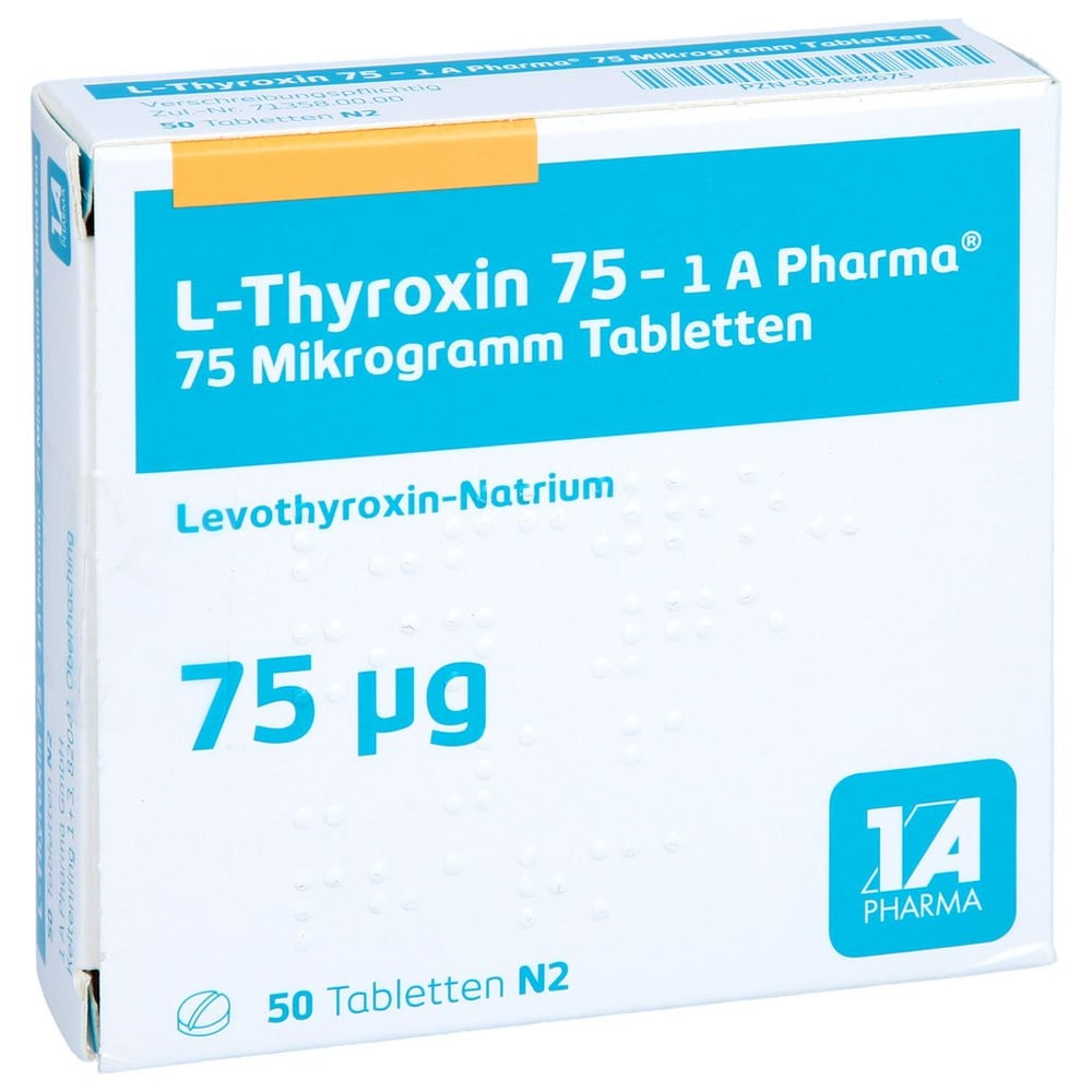 L-Thyroxin 75-1A Pharma