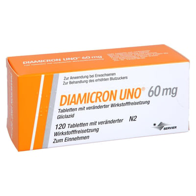Diamicron Uno 60 mg Produktbild 1