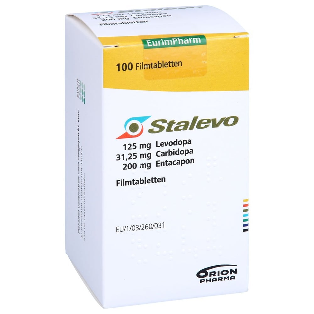 Stalevo 125 mg/31,25 mg/200 mg