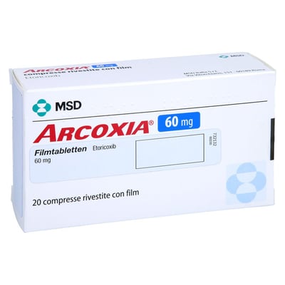Arcoxia 60 mg Filmtabletten Produktbild 1